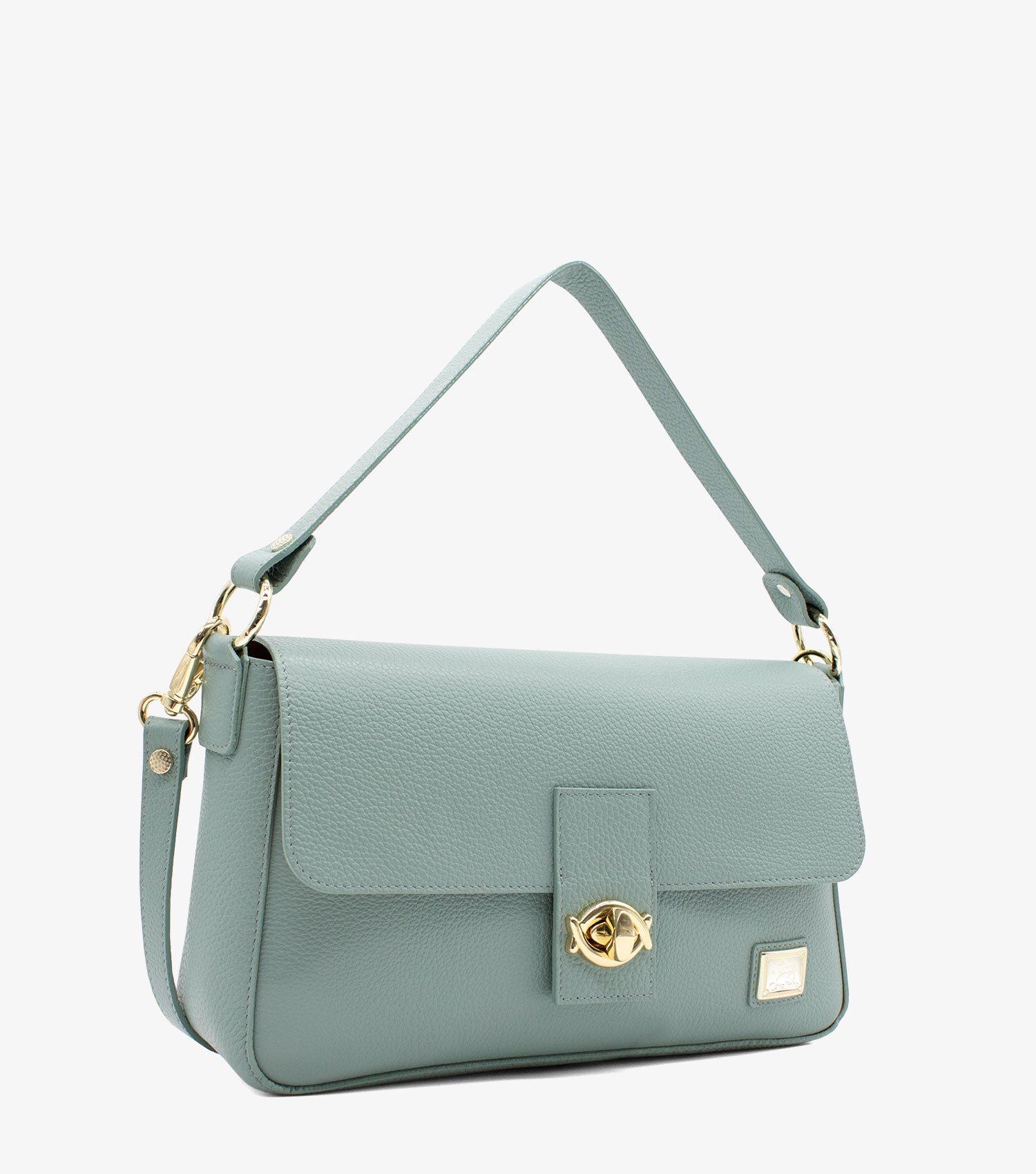 Cavalinho Muse Leather Handbag - SKU 18300515.09.99. | #color_DarkSeaGreen