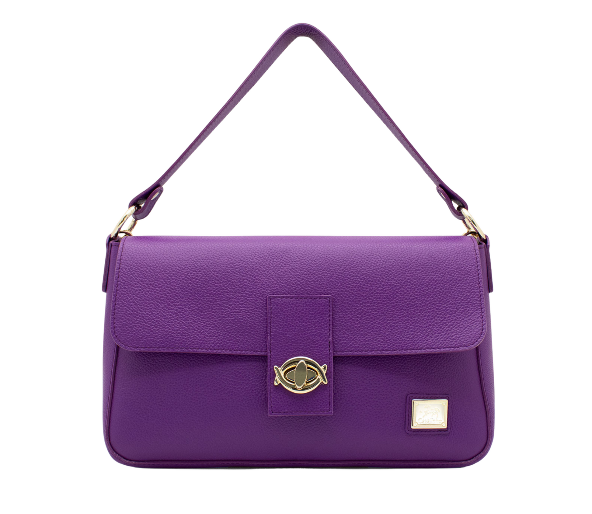Cavalinho Muse Leather Handbag - Purple - 18300515.40_P01