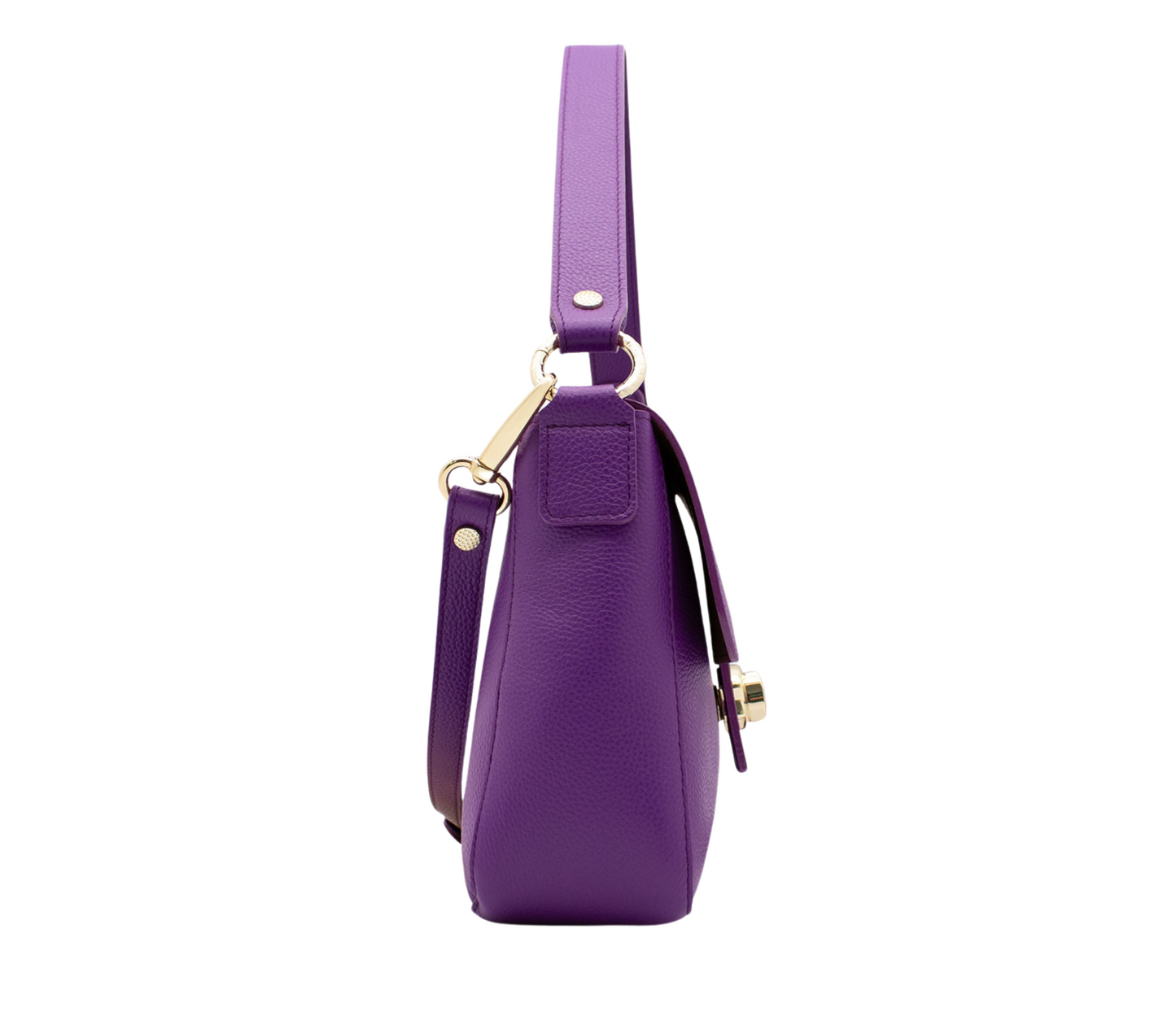 Cavalinho Muse Leather Handbag - Purple - 18300515.40_P03