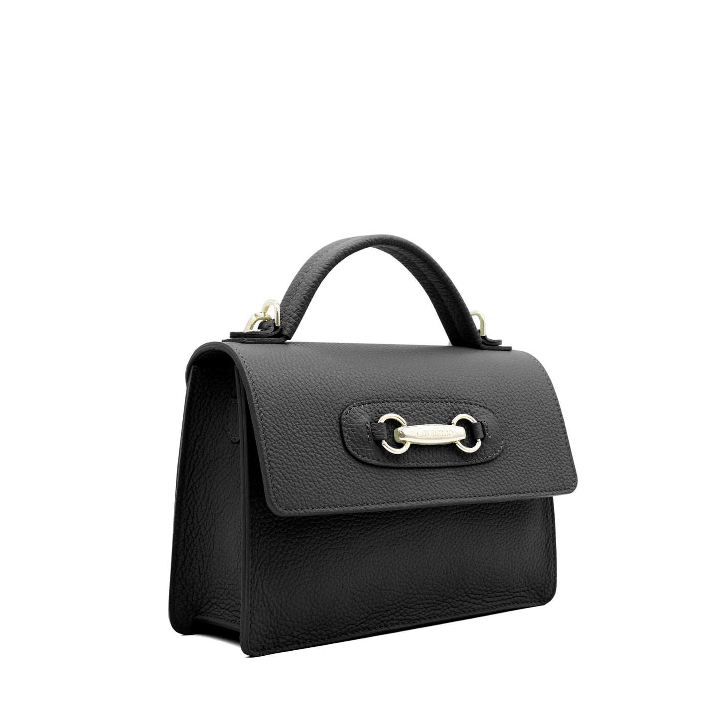 #color_ Black | Cavalinho Muse Leather Handbag - Black - 18300517.01_2