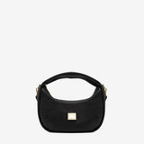 Cavalinho Muse Leather Half-Moon Handbag - SKU 18300523.01 #color_Black