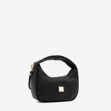 Cavalinho Muse Leather Half-Moon Handbag - SKU 18300523.01 #color_Black