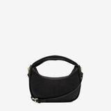 Cavalinho Muse Leather Half-Moon Handbag - SKU 18300523.01 #color_Black