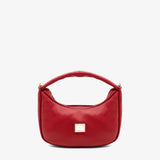 Cavalinho Muse Leather Half-Moon Handbag - SKU 18300523.04 #color_Red