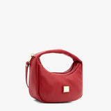 Cavalinho Muse Leather Half-Moon Handbag - SKU 18300523.04 #color_Red