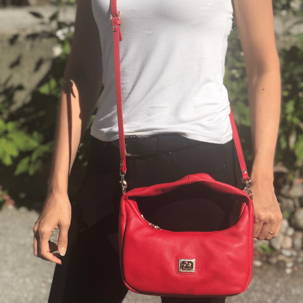 Cavalinho Muse Leather Handbag - SKU 18300523.04.99. | #color_Red