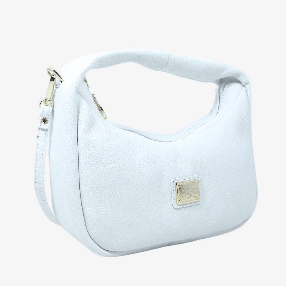 Cavalinho Muse Leather Handbag - SKU 18300523.06 #color_White