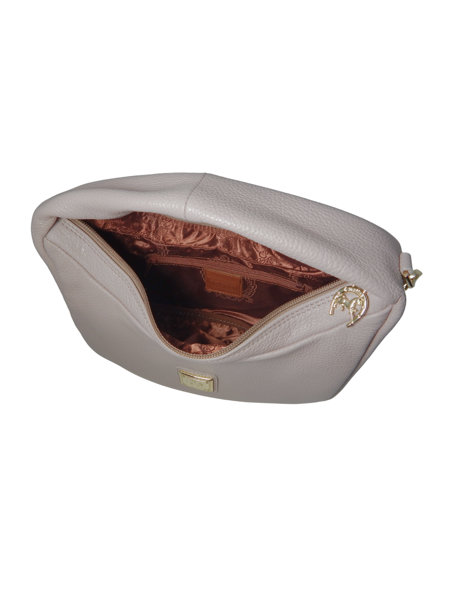 Cavalinho Muse Leather Handbag - SKU 18300523.07.99. | #color_Sand