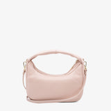 Cavalinho Muse Leather Half-Moon Handbag - SKU 18300523.07 #color_Sand, tan