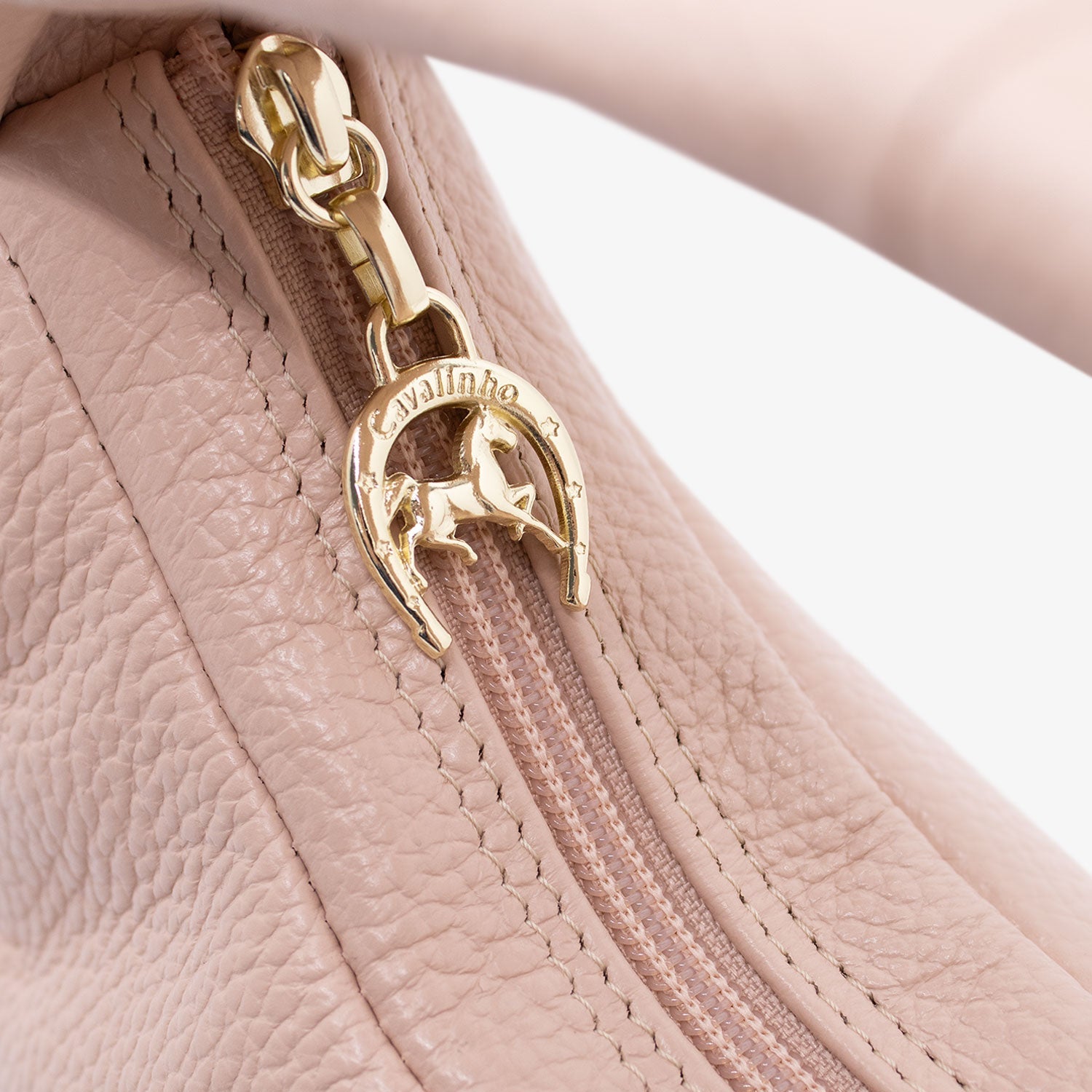 Cavalinho Muse Leather Handbag - SKU 18300523.07.99. | #color_Sand, tan