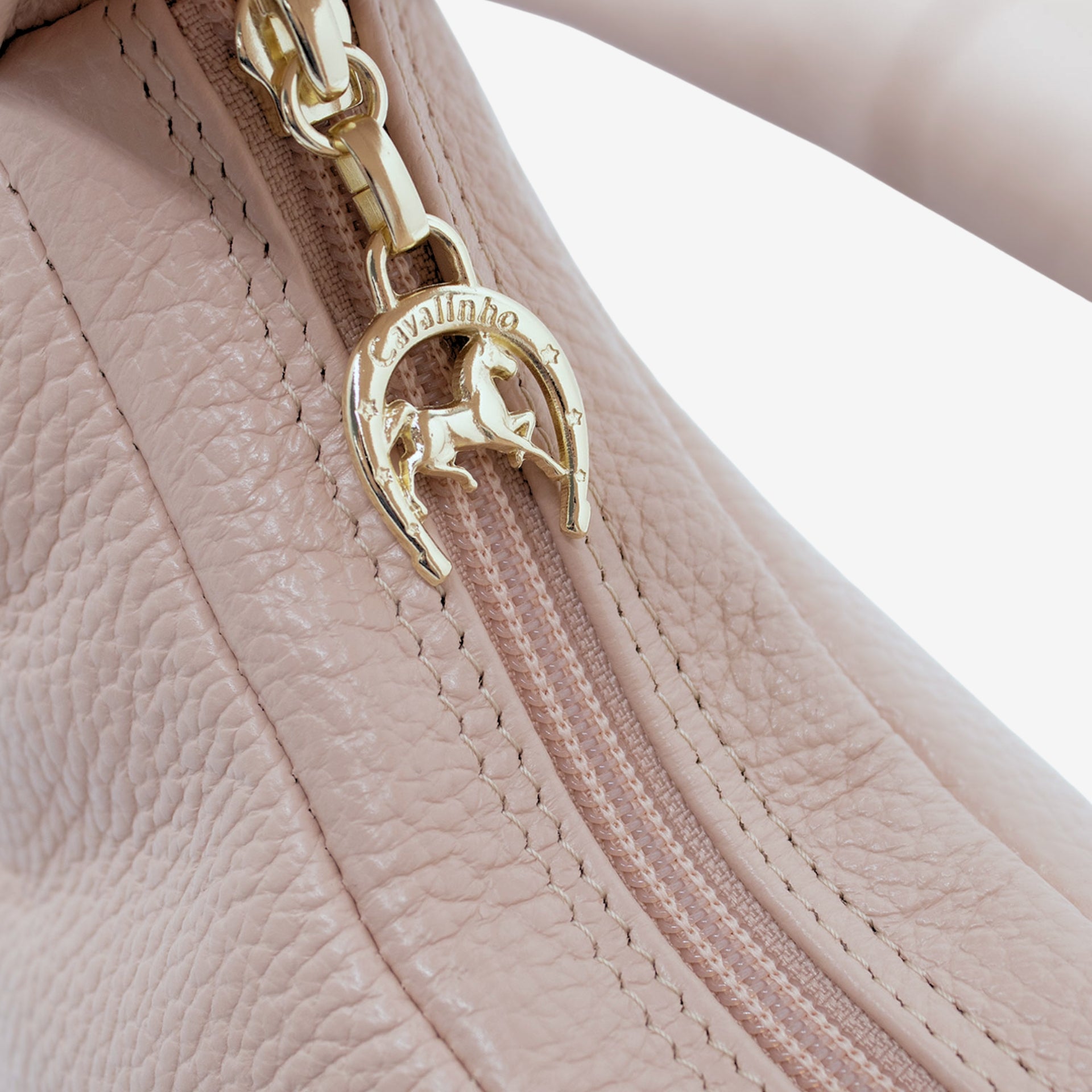 Cavalinho Muse Leather Handbag - SKU 18300523.07.99. | #color_Sand, tan