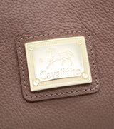 Cavalinho Muse Leather Handbag - SKU 18300523.07.99. | #color_Sand