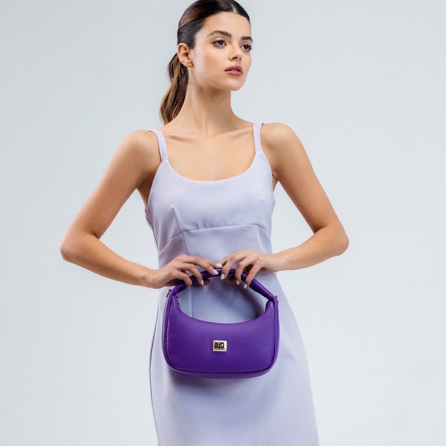 Cavalinho Muse Leather Handbag - SKU 18300523.40.99. | #color_Purple