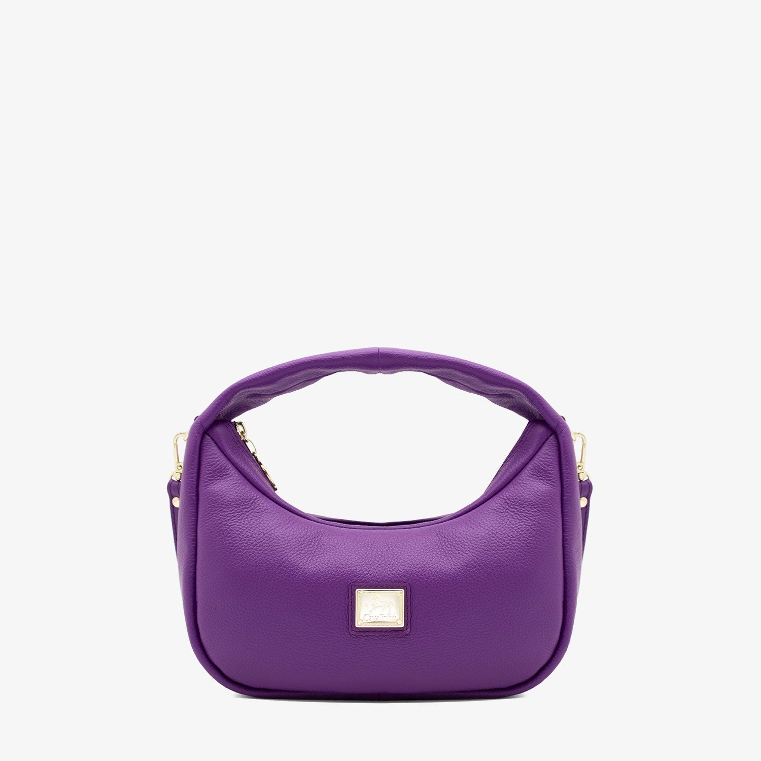 Cavalinho Muse Leather Half-Moon Handbag - SKU 18300523.40 #color_Purple