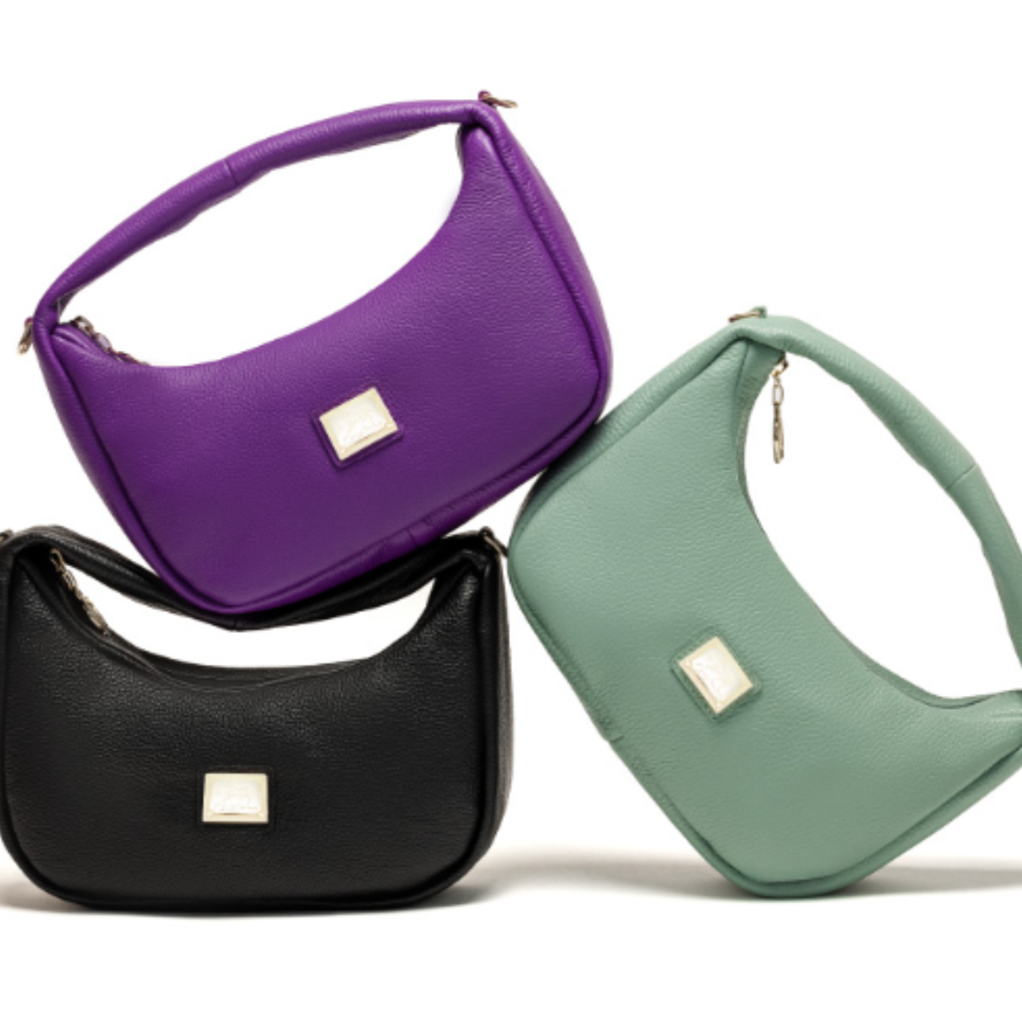 Cavalinho Muse Leather Handbag - SKU 18300523 | #color_Red, Sand, Black, DarkSeaGreen, Purple