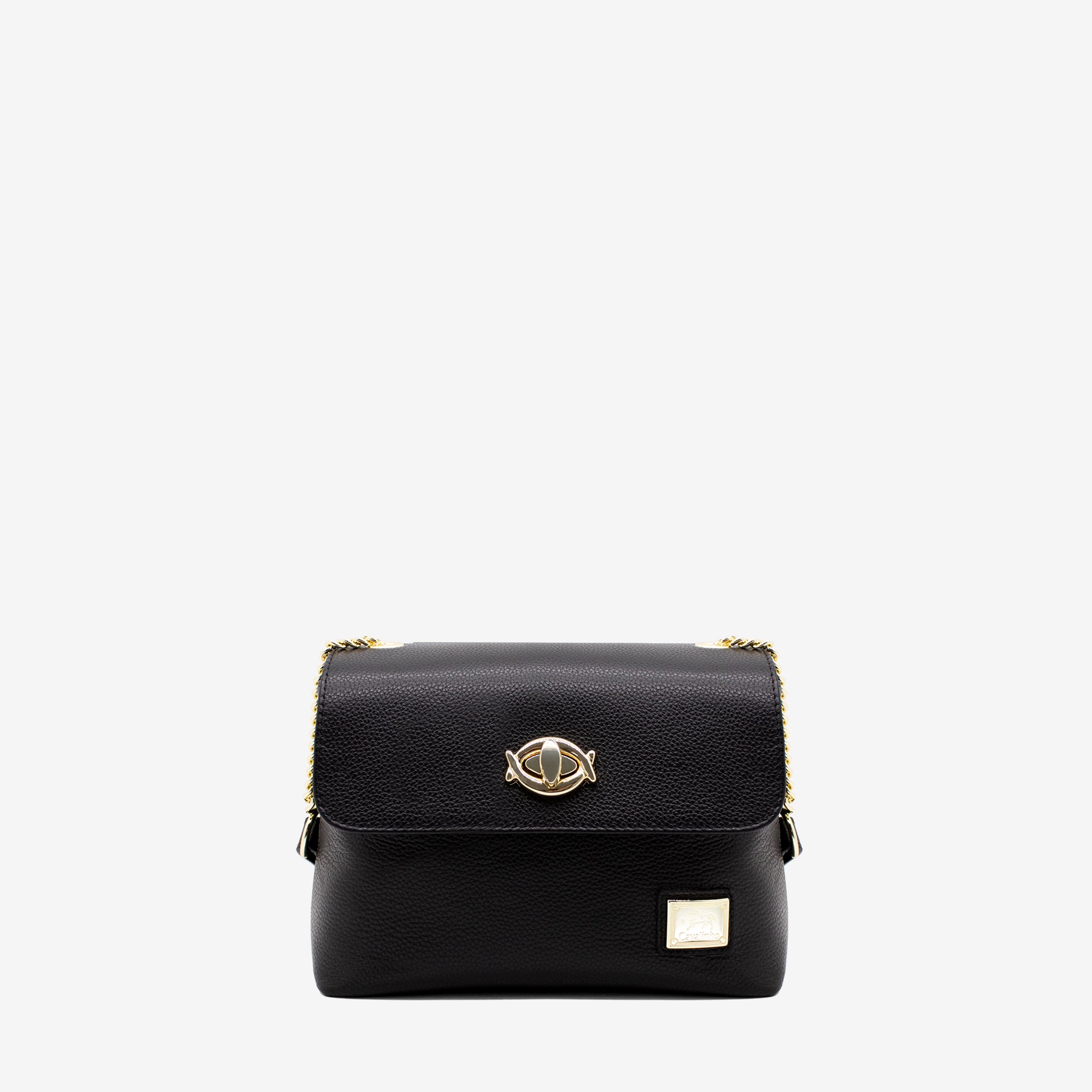 Cavalinho Muse Leather Shoulder Bag SKU 18300536.01 #color_black