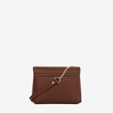 Cavalinho Muse Brown Leather Shoulder Bag SKU 18300536.13 #color_saddlebrown