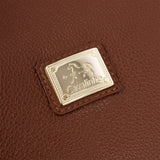 Cavalinho Muse Brown Leather Shoulder Bag SKU 18300536.13 #color_saddlebrown