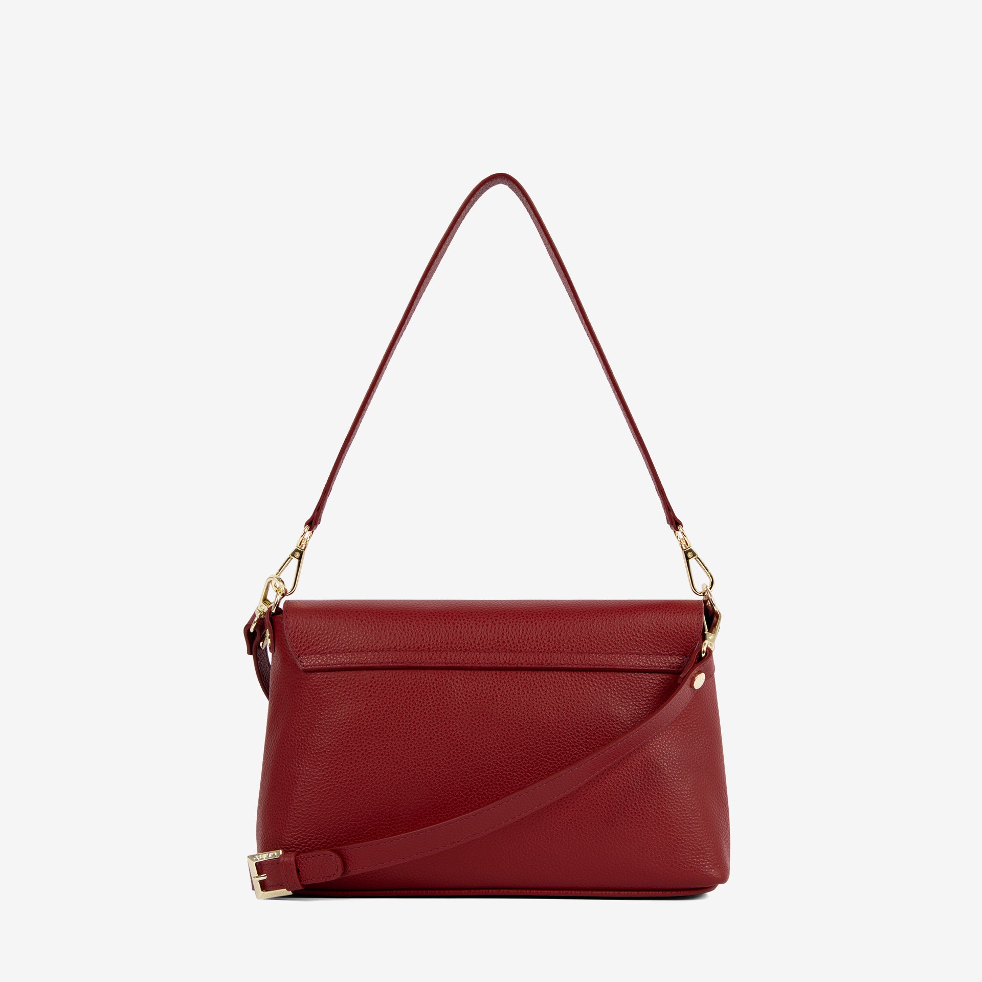 Cavalinho Muse Burgundy Leather Handbag SKU 18300546.15 #color_burgundy