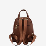 Cavalinho Muse Brown Leather Backpack for Women SKU 18300548.13 #color_saddlebrown