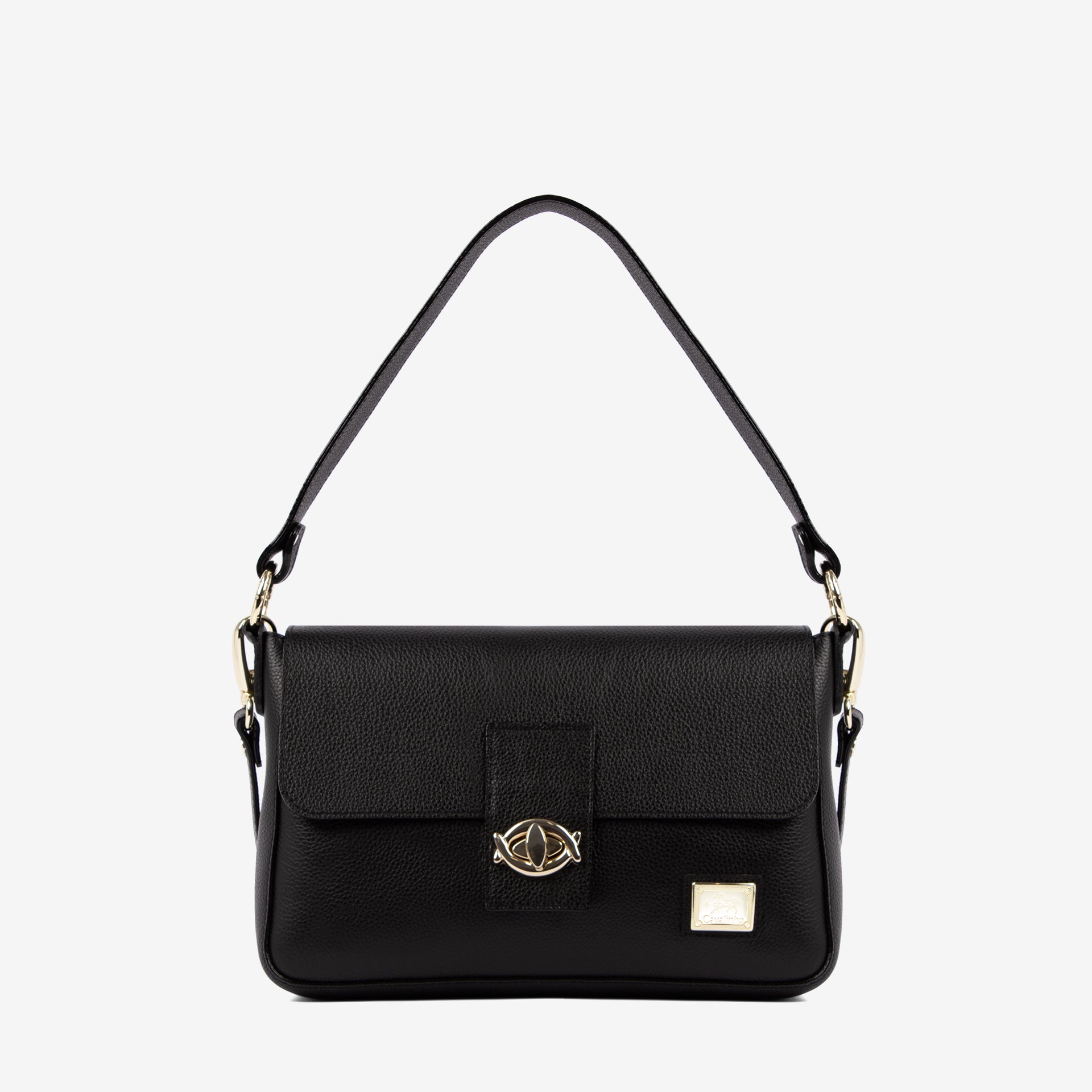 Cavalinho Muse Leather Handbag SKU 18300556.01 #color_black