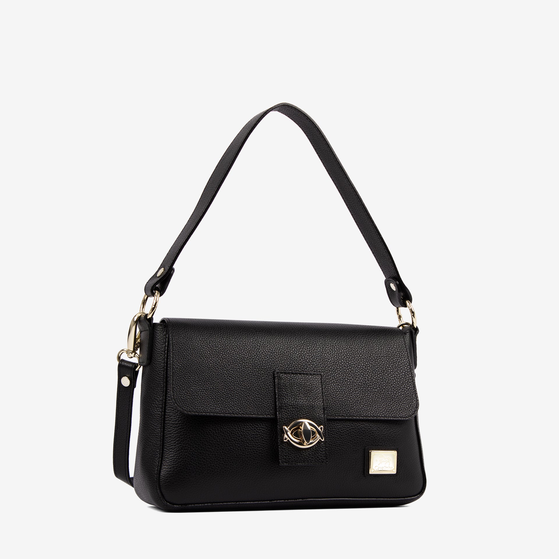 Cavalinho Muse Leather Handbag SKU 18300556.01 #color_black