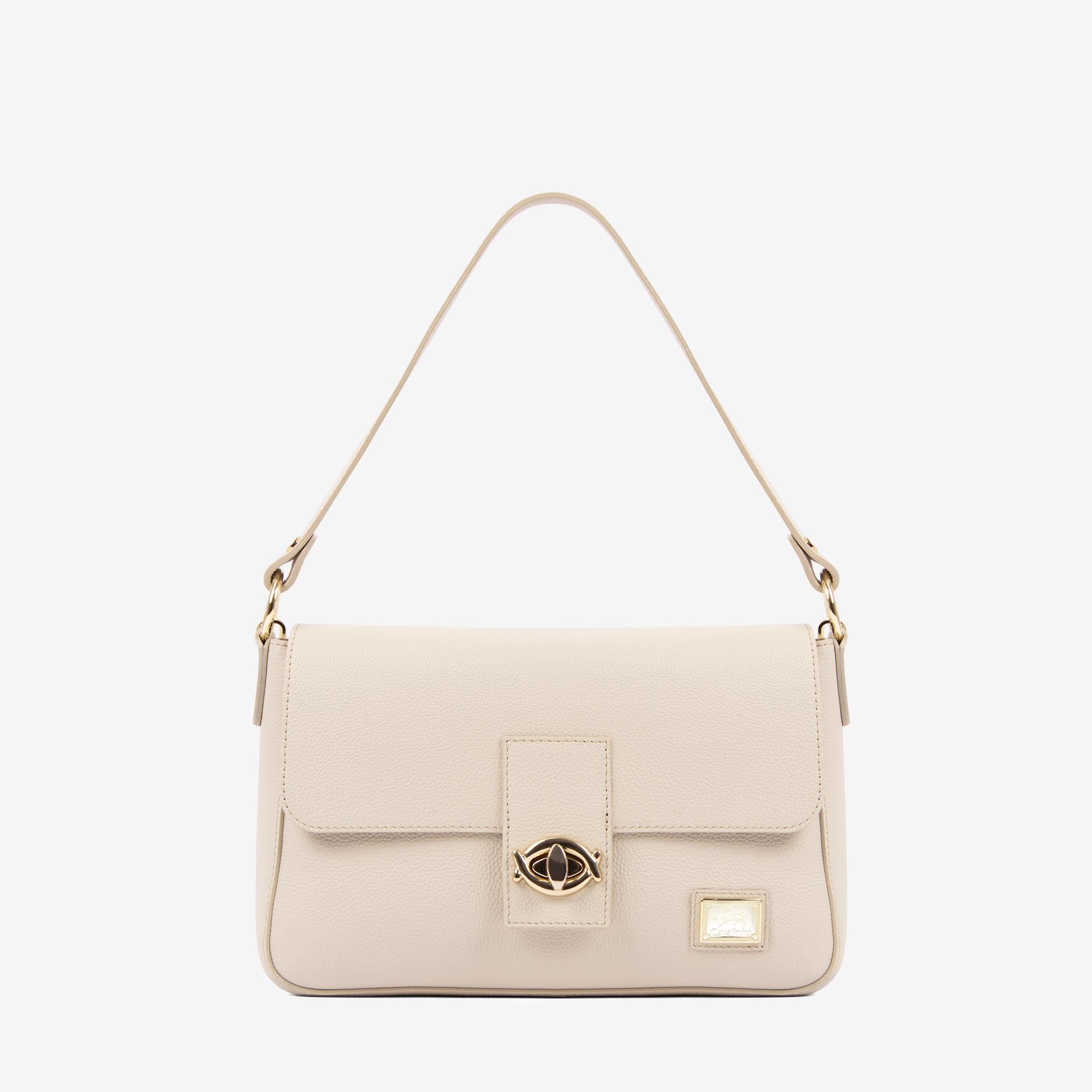 Cavalinho Muse Leather Handbag SKU 18300556.05 #color_beige