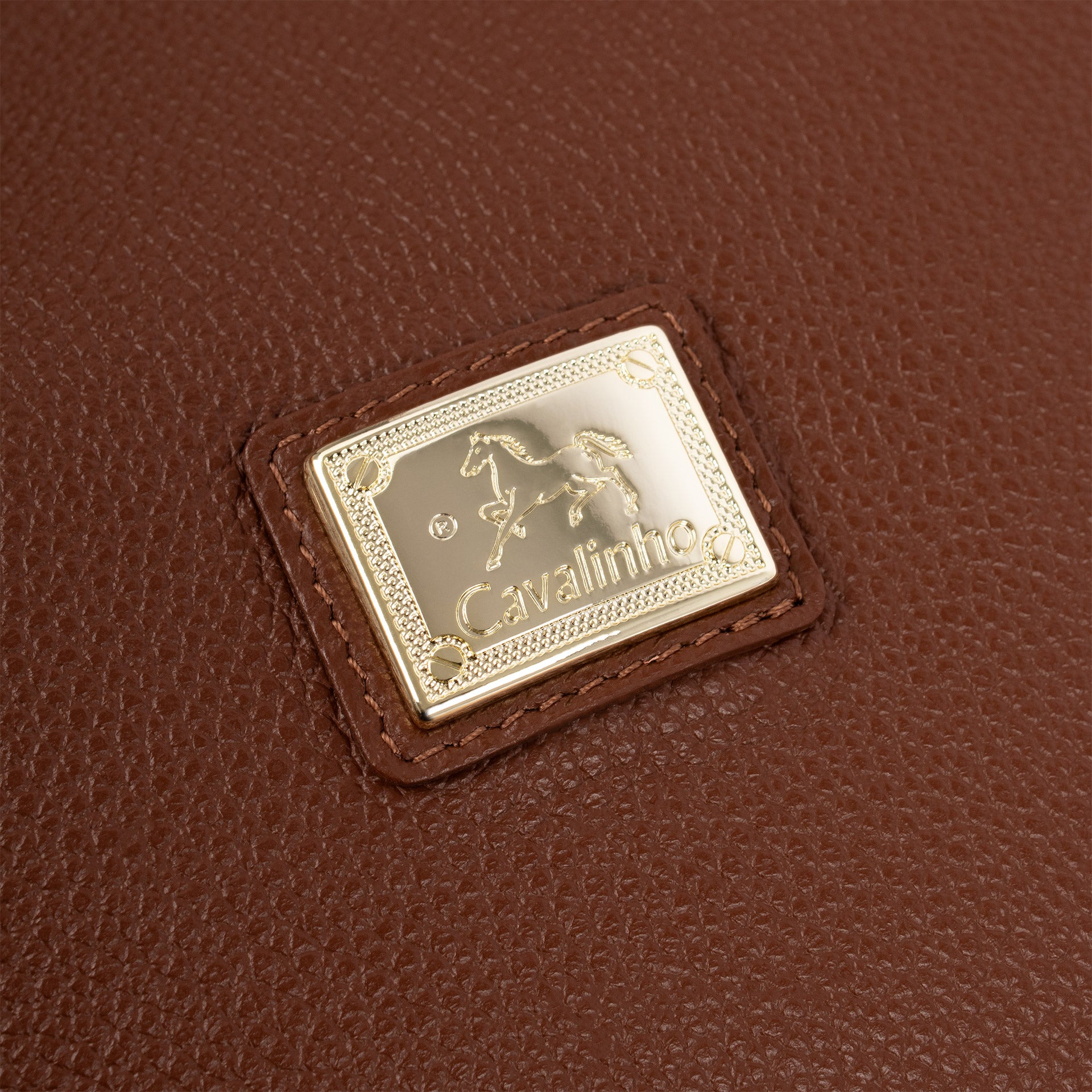 Cavalinho Muse Brown Leather Handbag SKU 18300556.13 #color_saddlebrown