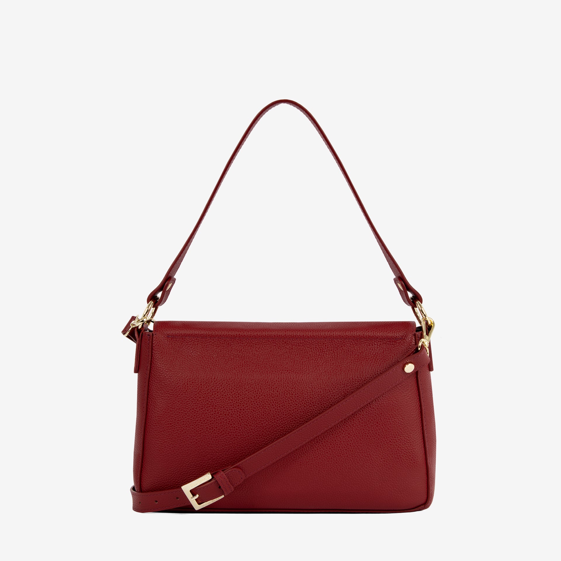 Cavalinho Muse Leather Handbag SKU 18300556.15 #color_burgundy