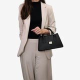 Cavalinho Muse Small Black Leather Handbag SKU 18300558.01 #color_black