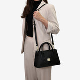 Cavalinho Muse Small Black Leather Handbag SKU 18300558.01 #color_black