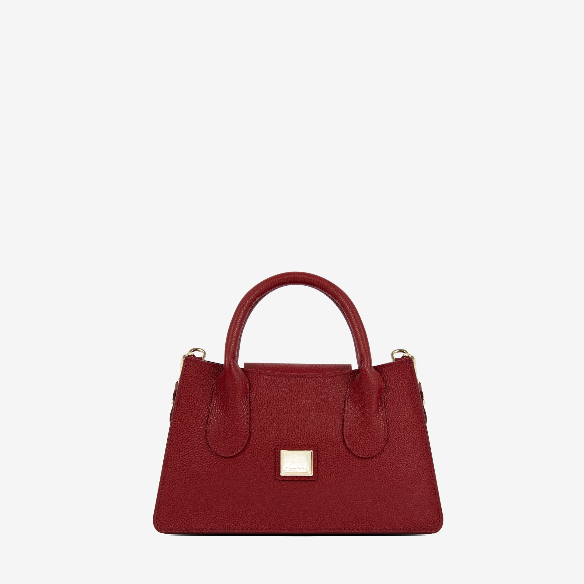 Cavalinho Muse Small Burgundy Leather Handbag SKU 18300558.15 #color_burgundy