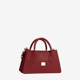 Cavalinho Muse Small Burgundy Leather Handbag SKU 18300558.15 #color_burgundy