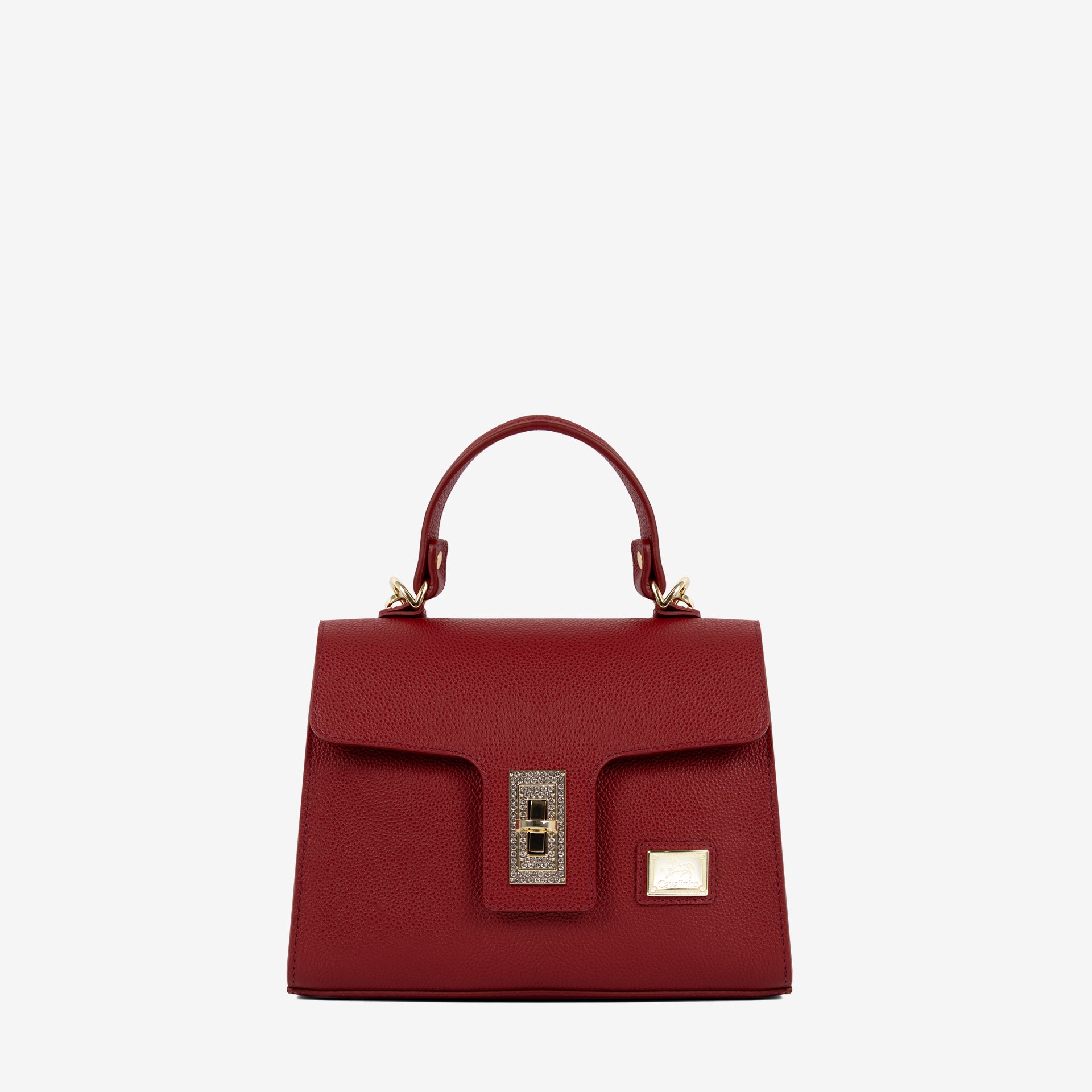 Cavalinho Muse Burgundy Leather Handbag SKU 18300559.15 #color_burgundy