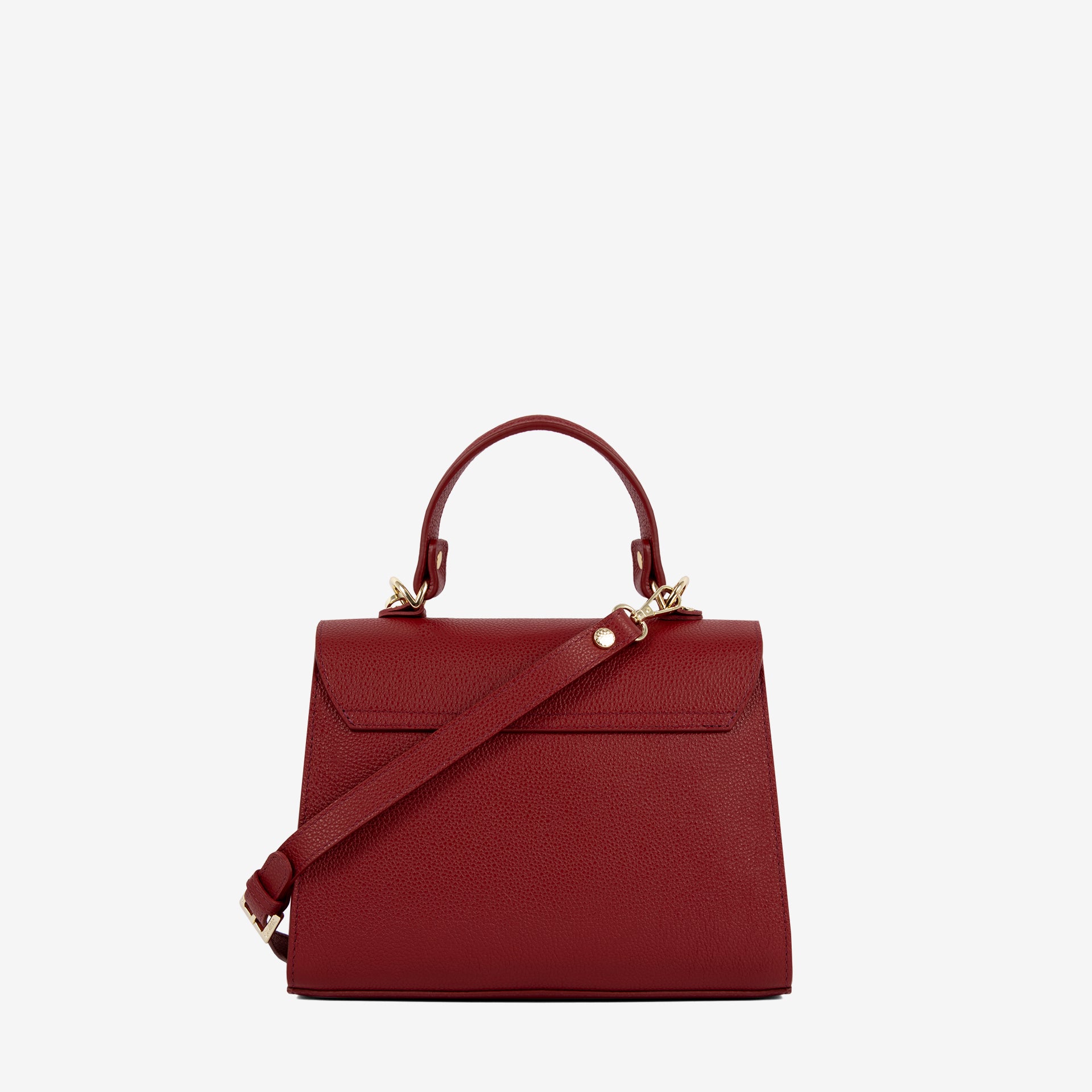 Cavalinho Muse Burgundy Leather Handbag SKU 18300559.15 #color_burgundy