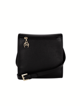 Cavalinho Muse Small Leather Crossbody Bag SKU 18300560.01 #color_black