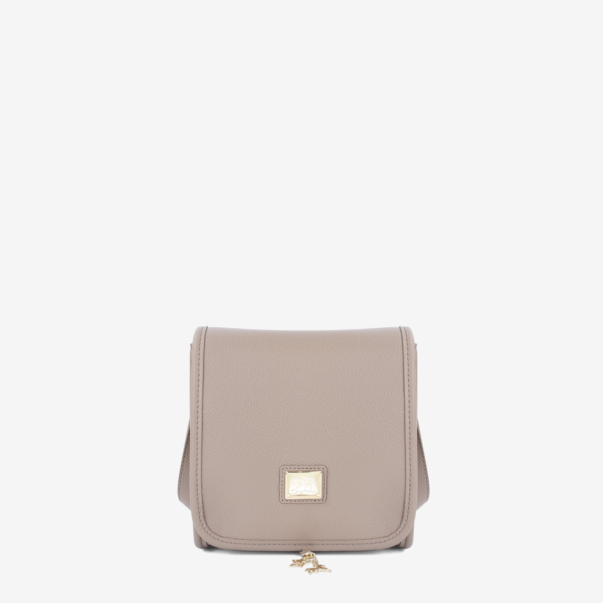 Cavalinho Muse Small Leather Crossbody Bag SKU 18300560.31 #color_lightsand