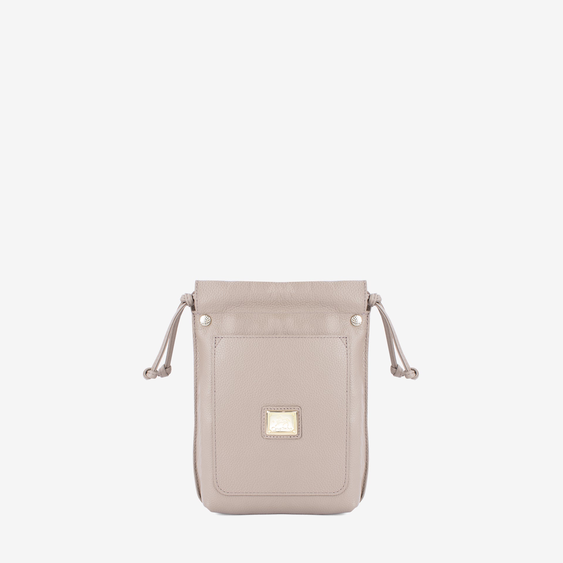 Cavalinho Muse Small Leather Crossbody Bag SKU 18300561.31 #color_lightsand