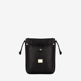 Cavalinho Muse Black Small Leather Crossbody Bag 18300563.01 #color_black