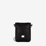 Cavalinho Muse Black Small Leather Crossbody Bag SKU 18300564.01 #color_black