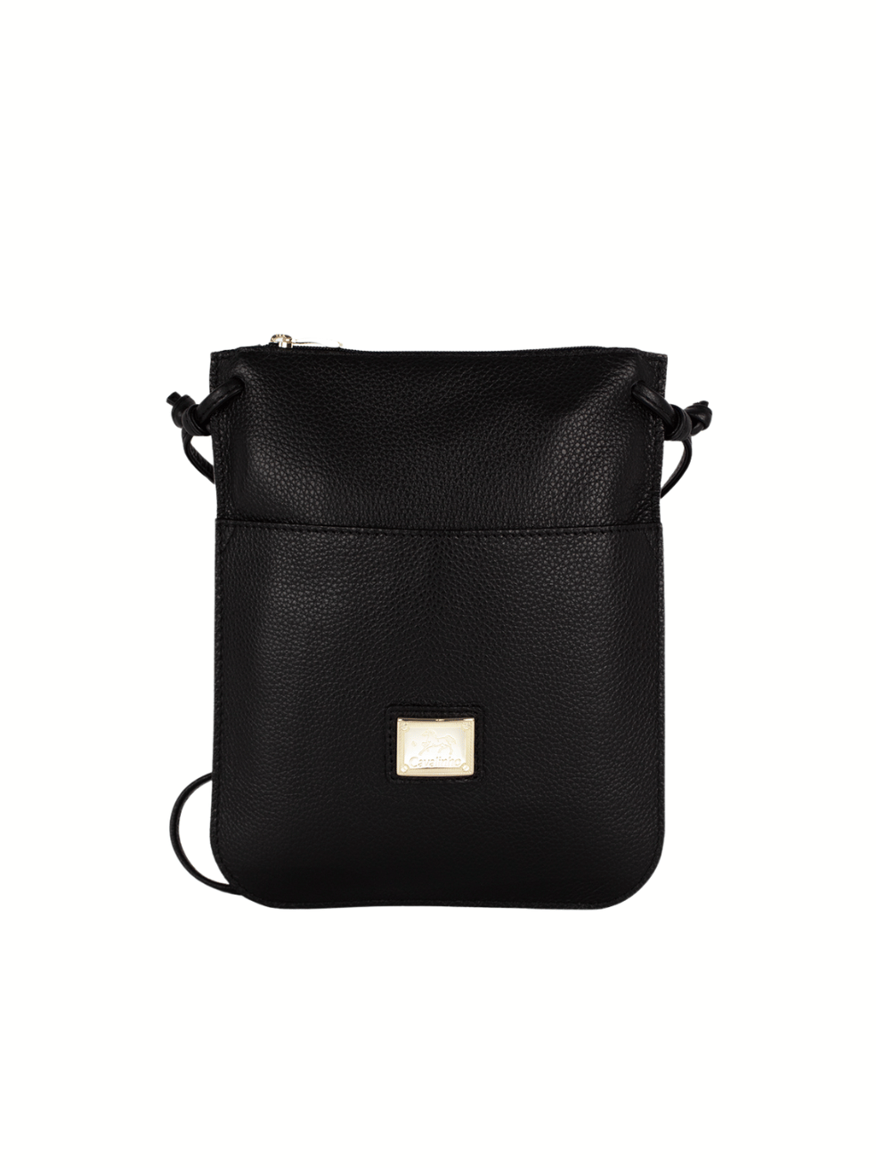 Cavalinho Muse Small Leather Crossbody Bag SKU 18300564.01 #color_black