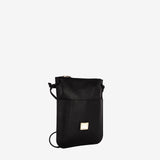 Cavalinho Muse Black Small Leather Crossbody Bag SKU 18300564.01 #color_black