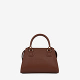 Cavalinho Muse Brown Leather Designer Handbag SKU 18300602.13 #color_saddlebrown