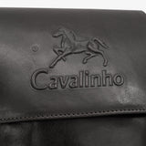 Cavalinho Gentleman Black Leather Traveler Crossbody Bag SKU 18320092.01 #color_black