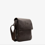 Cavalinho Gentleman Brown Leather Traveler Crossbody Bag SKU 18320092.02 #color_brown