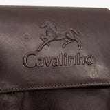 Cavalinho Gentleman Brown Leather Traveler Crossbody Bag SKU 18320092.02 #color_brown