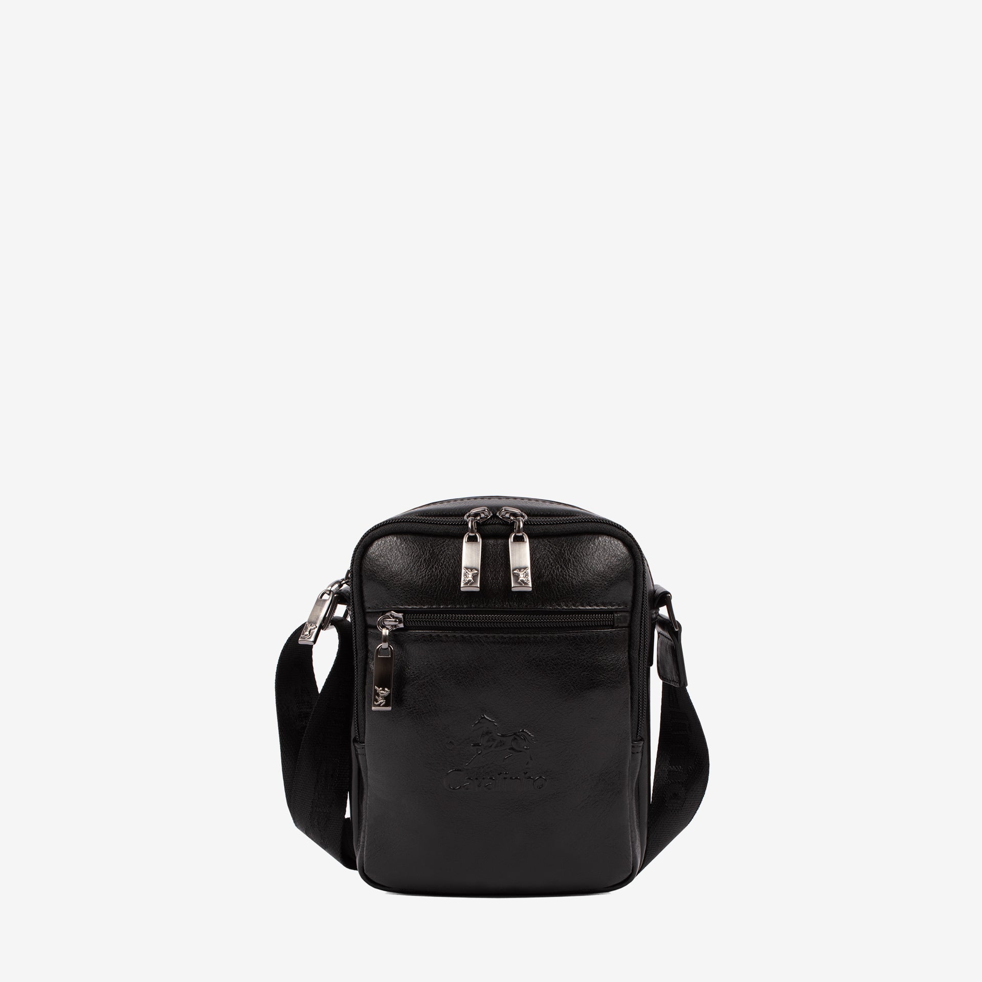 Cavalinho Leather Traveler Bag SKU 18320128.01 #color_black