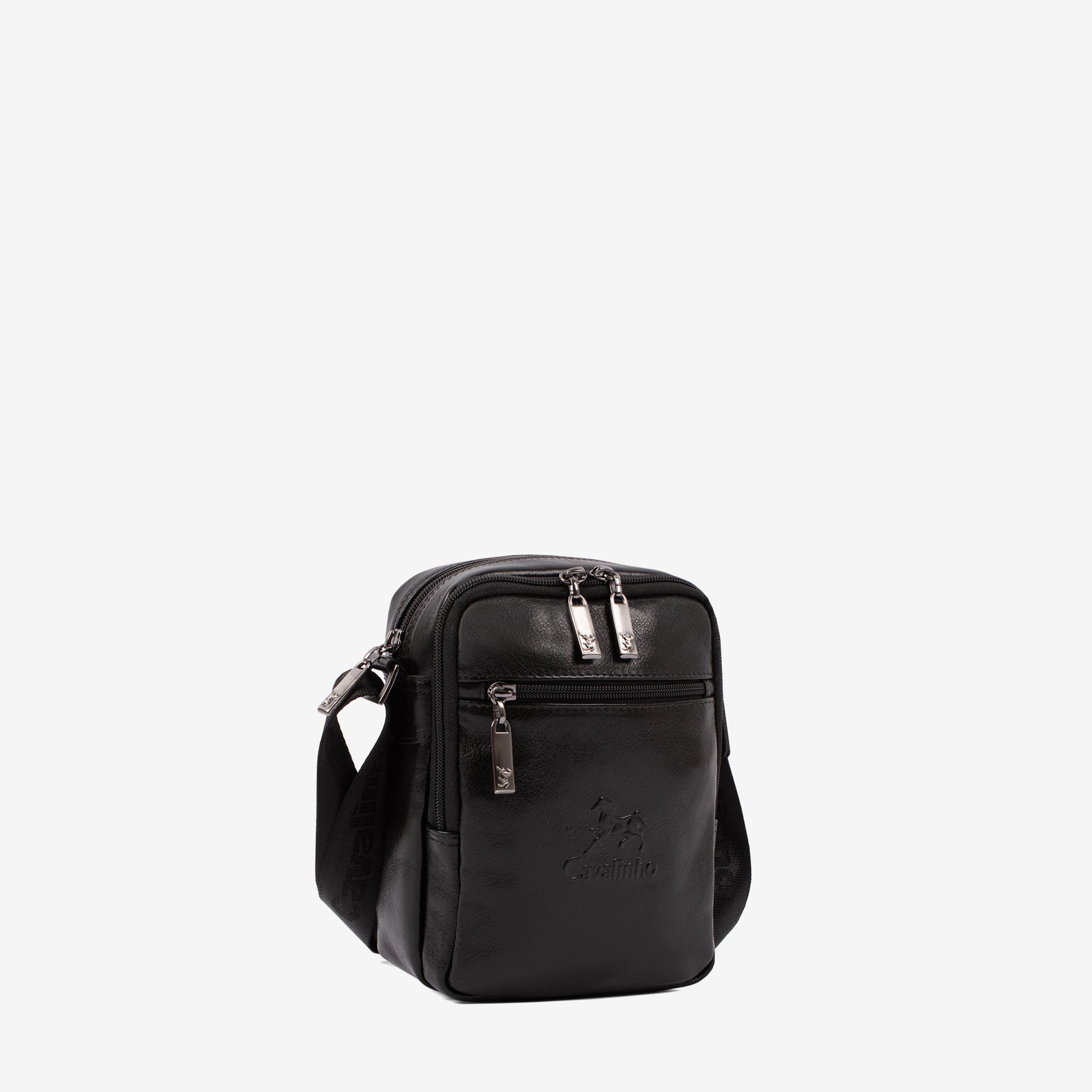 Cavalinho Leather Traveler Bag SKU 18320128.01 #color_black