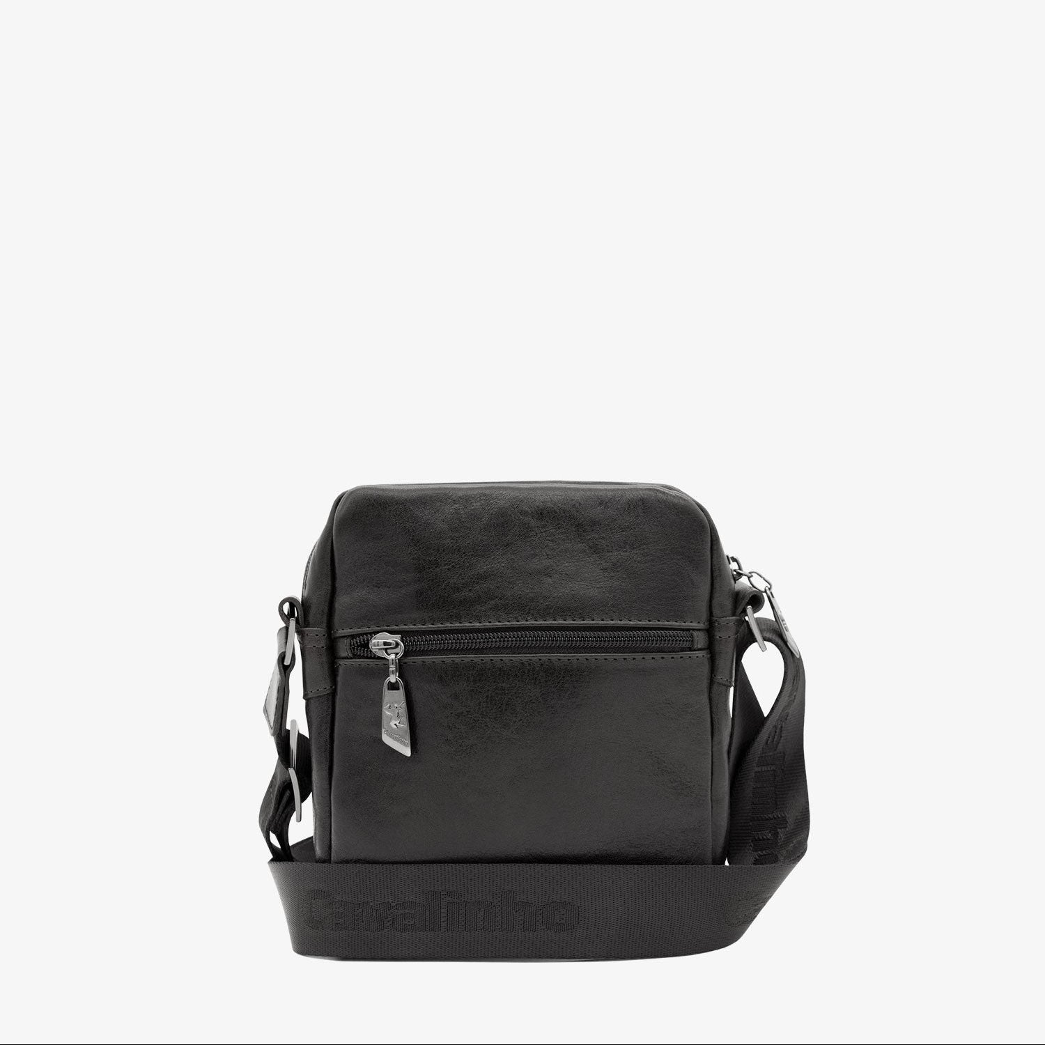Cavalinho Leather Traveler Crossbody Bag SKU 18320225.01 #color_Black