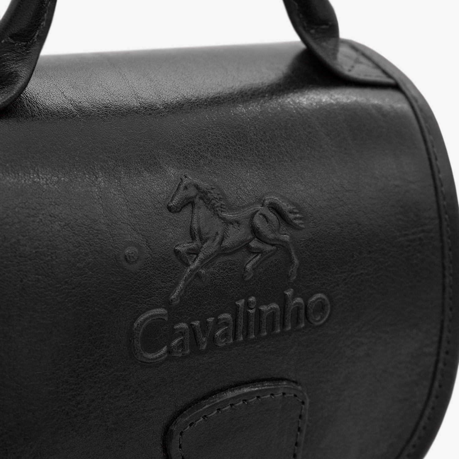 Cavalinho Gentleman Leather Traveler Crossbody Bag SKU 18320241.01 #color_black